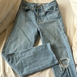 Levi Wedgie Straight Jeans